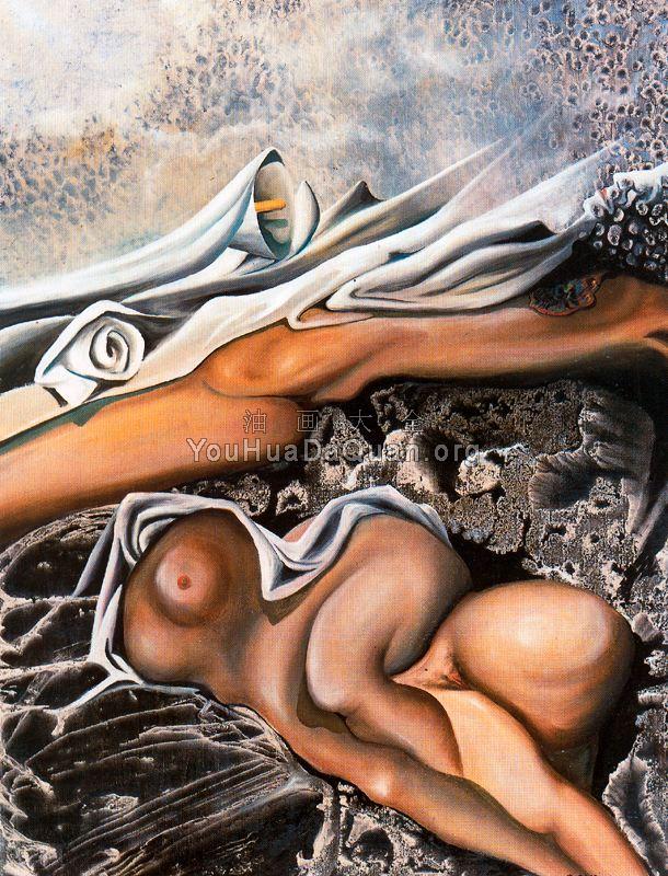 Nus Avec Profil De Breton - 奥斯卡·多明戈斯